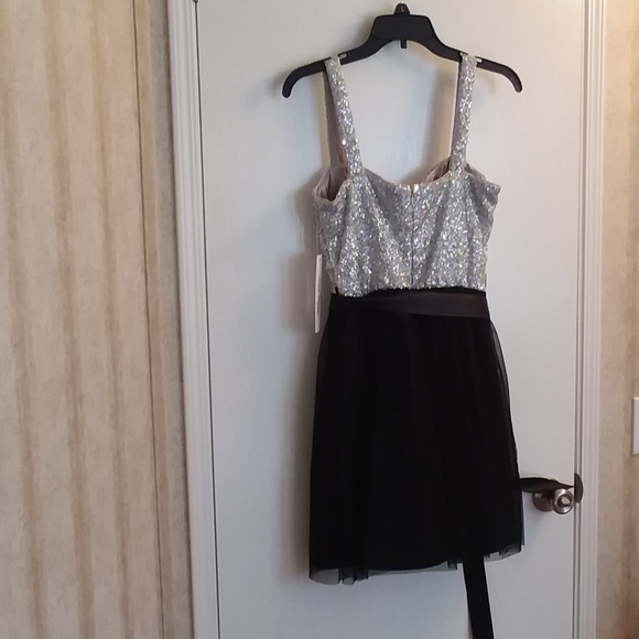 Love Reign As U Wish Sequin Black Cocktail Dress - Picture 5 of 8